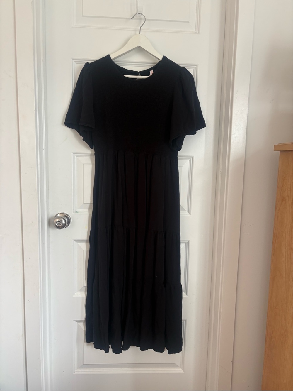 Kirundo Black Midi Dress